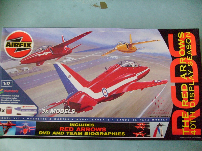 [AIRFIX] Coffret THE RED ARROWS 40ème anniversaire Réf 1036 1/72ème S7302175