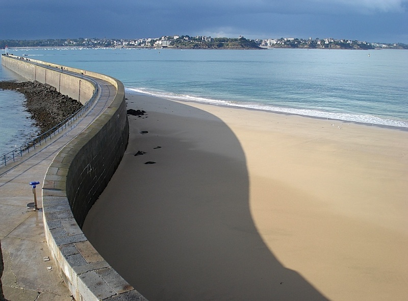 Dinard depuis le môle des Noires Moleno10