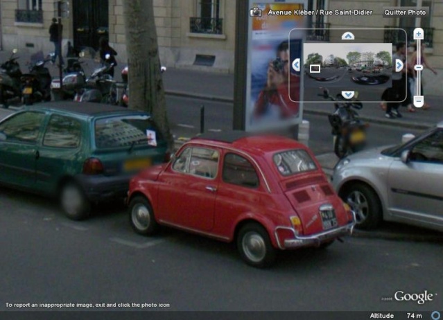 STREET VIEW : belles voitures (France) - Page 2 Fiat5010