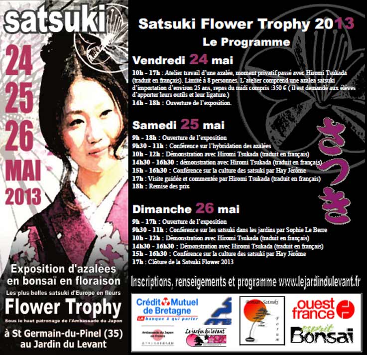 Satsuki Flower Trophy 2013. Progra10