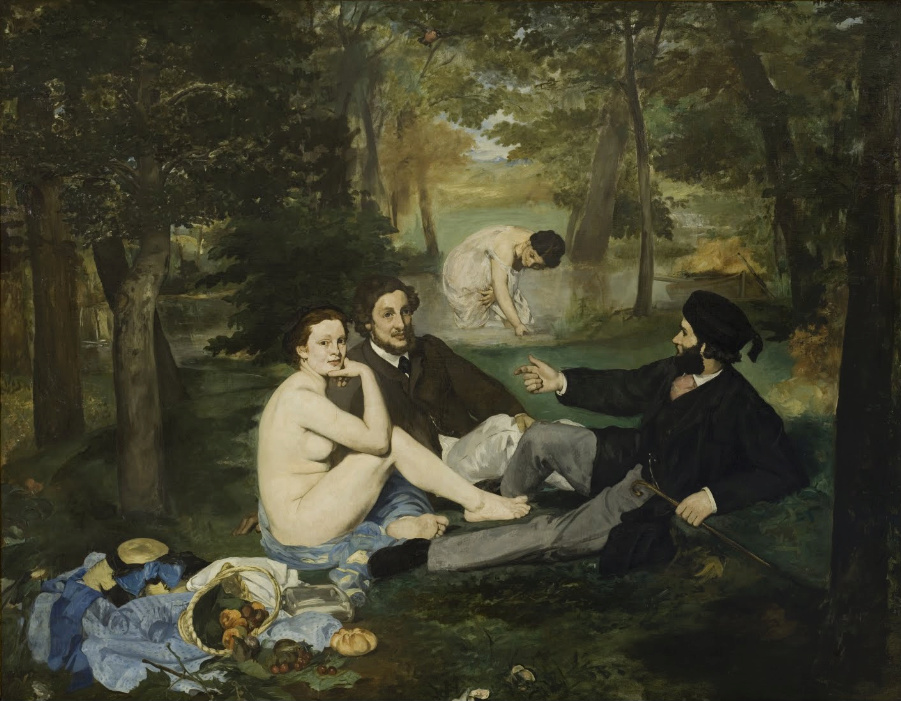 Le Déjeuner sur l'herbe -- Edouard Manet, une toile qui fit scandale... Le_dzo10