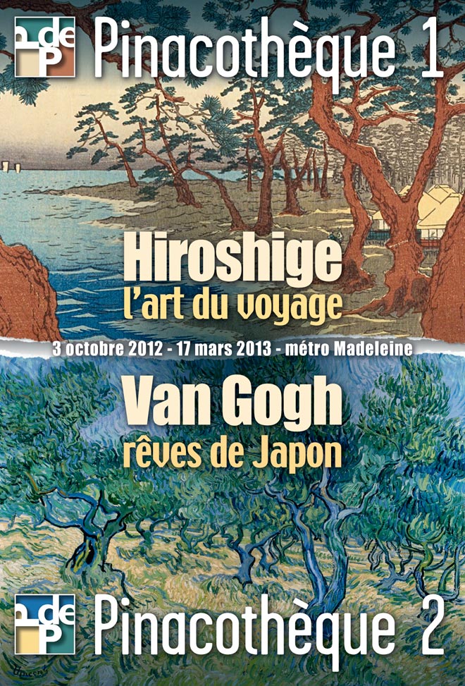 Hiroshige, Van Gogh et les estampes à la Pinacothèque de Paris Affich11