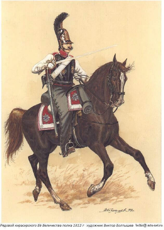 cavalerie, garde du corps prussiens 1815 Cheval10