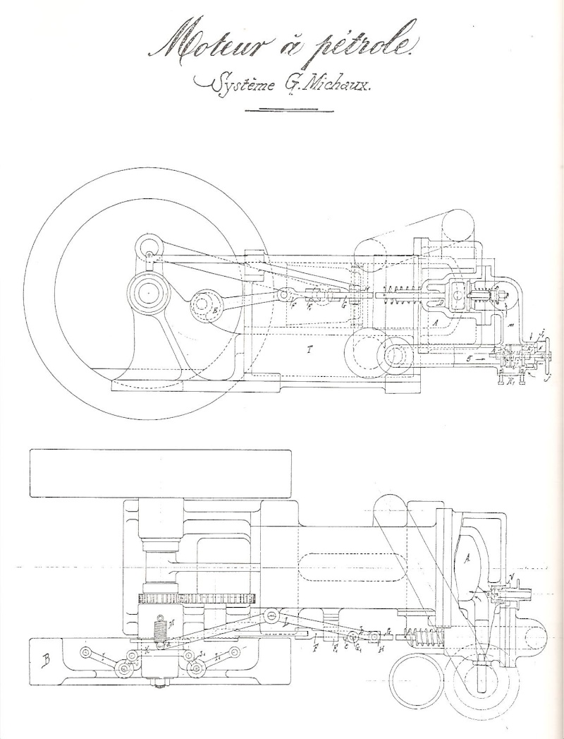 Moteur horizontal MICHAUX Moteur12