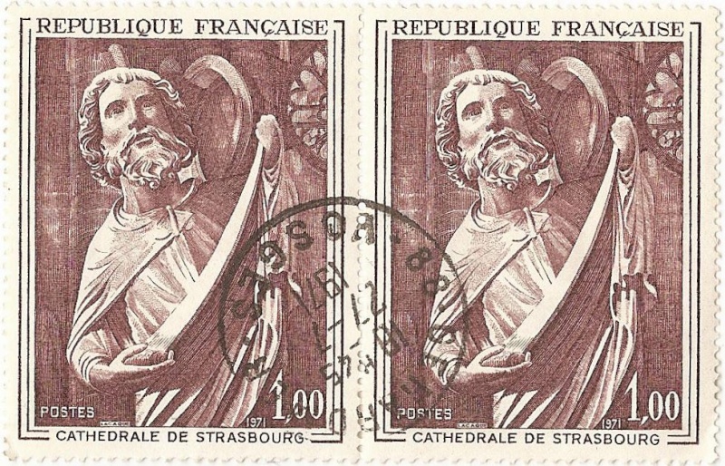 La France par ses timbres sous Google Earth Cathed10