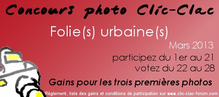 Concours photo Clic-Clac