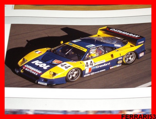 FERRARI F 40 GTE  LM 1995 N° 41 (rajout du 24 et fin montage 07_con10