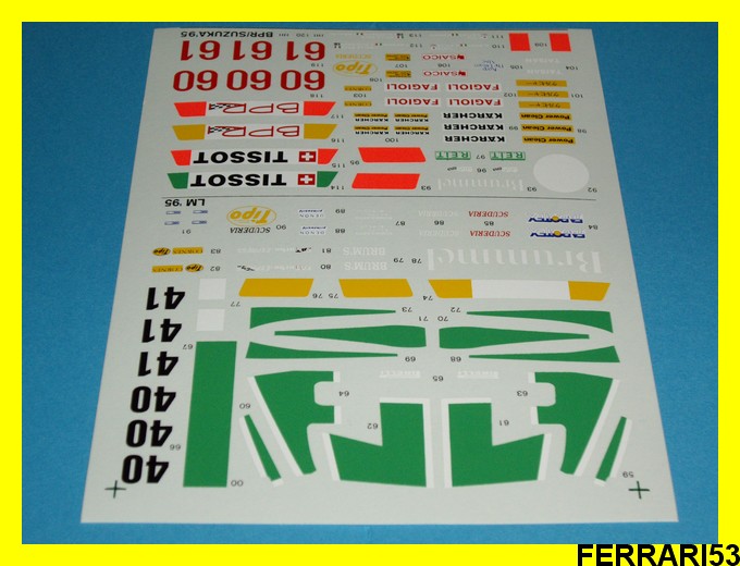 FERRARI F 40 GTE  LM 1995 N° 41 (rajout du 24 et fin montage 23_ph_10