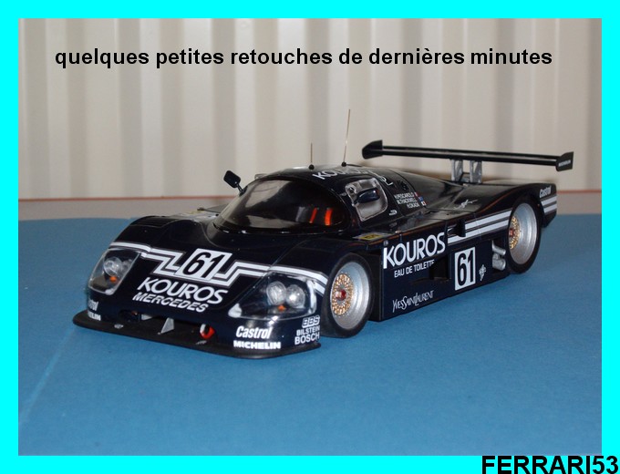 SAUBER MERCEDES C9 24 HEURES DU MANS 1987 ( REVELL 1/24 ème) 37_sau10