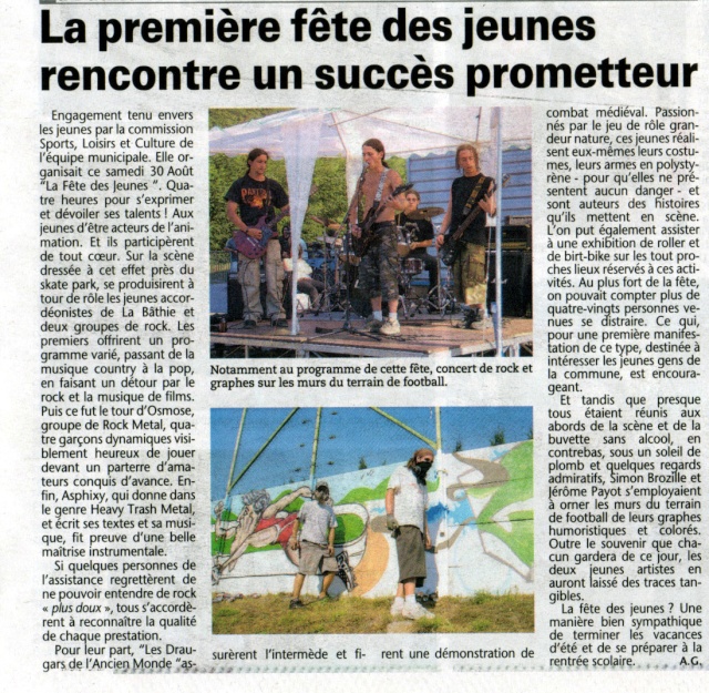 Les Draugar font les gros titres !!! Articl11