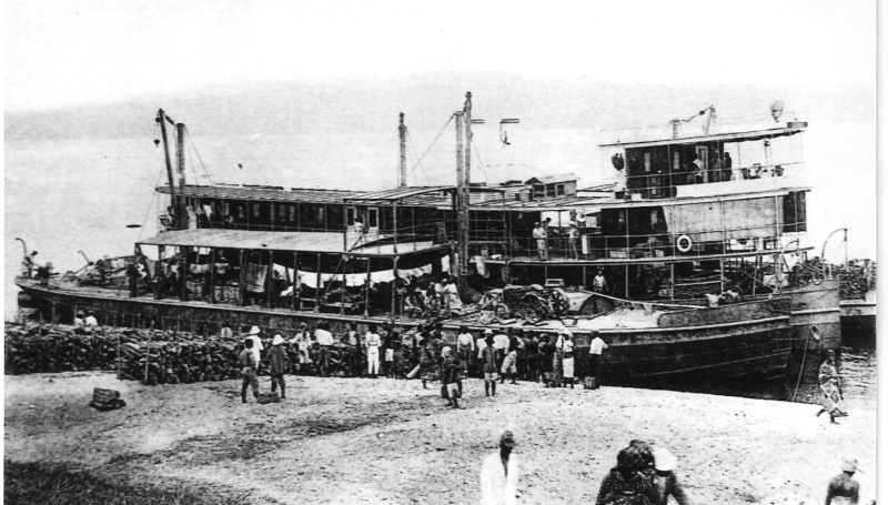 BATEAUX DANS L'EX-CONGO BELGE Semois10