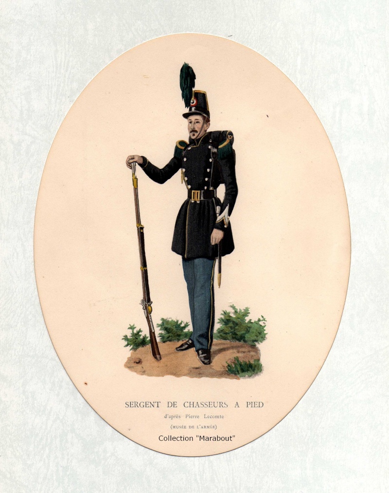 Officiers et s/officiers de chasseurs à pied Img62810