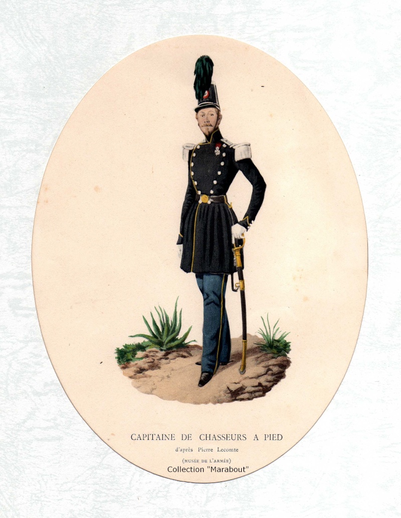 Officiers et s/officiers de chasseurs à pied Img63010