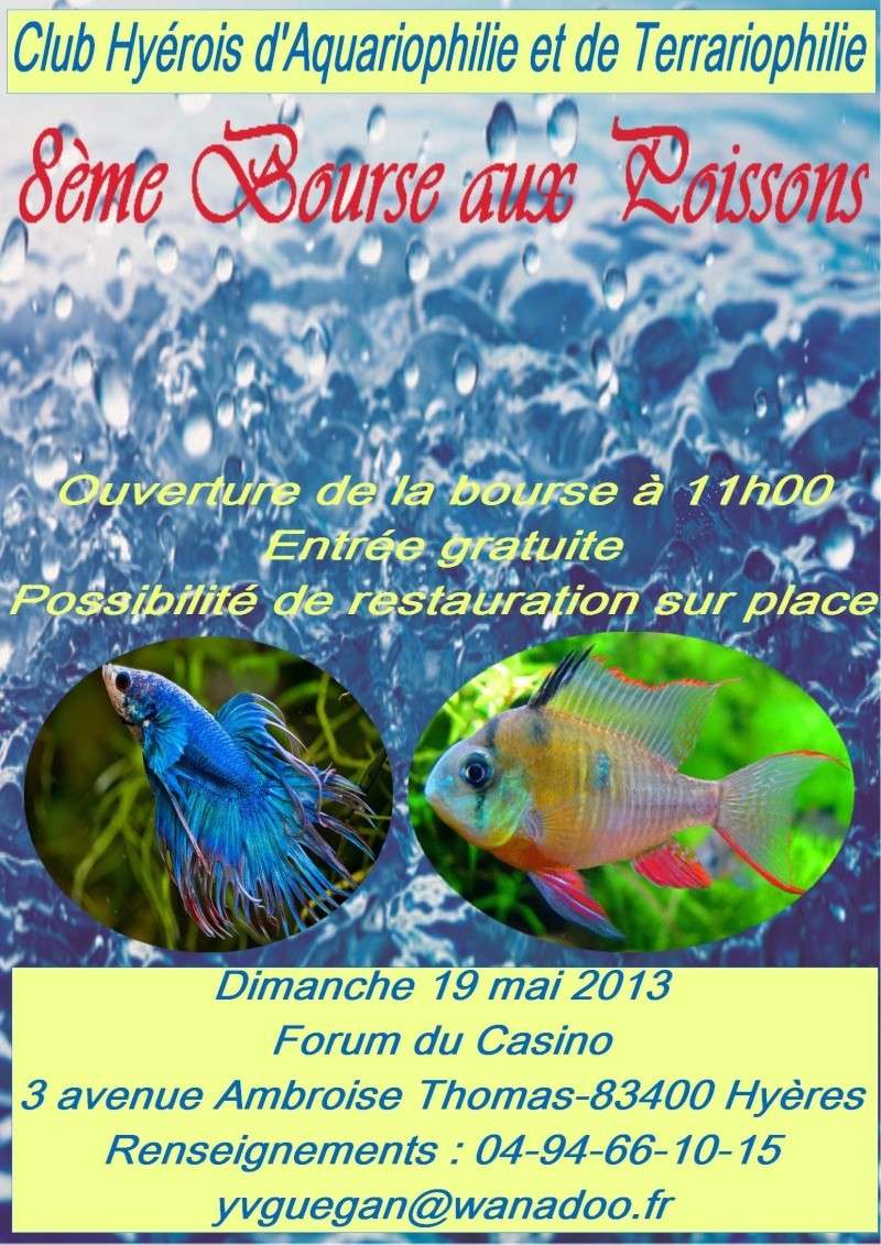 Bourse aux poissons à Hyères le 19 mai 2013 Affich10