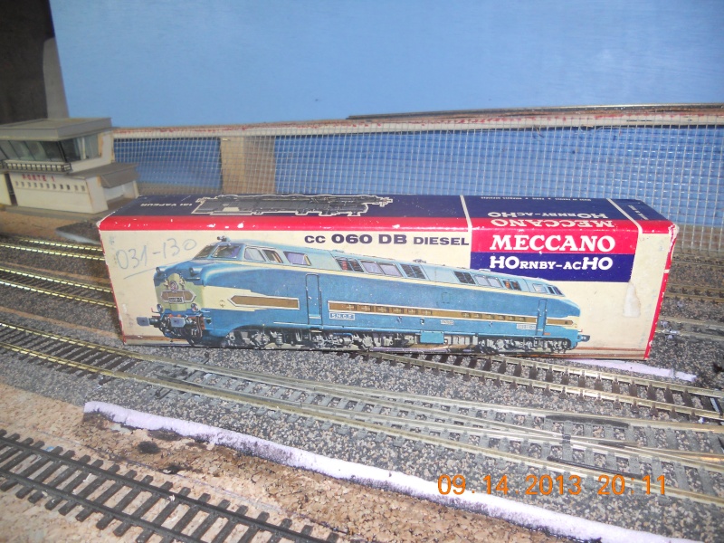 Mon parc de locomotives dont ma préféré la CC 060 BD. Dscn2915