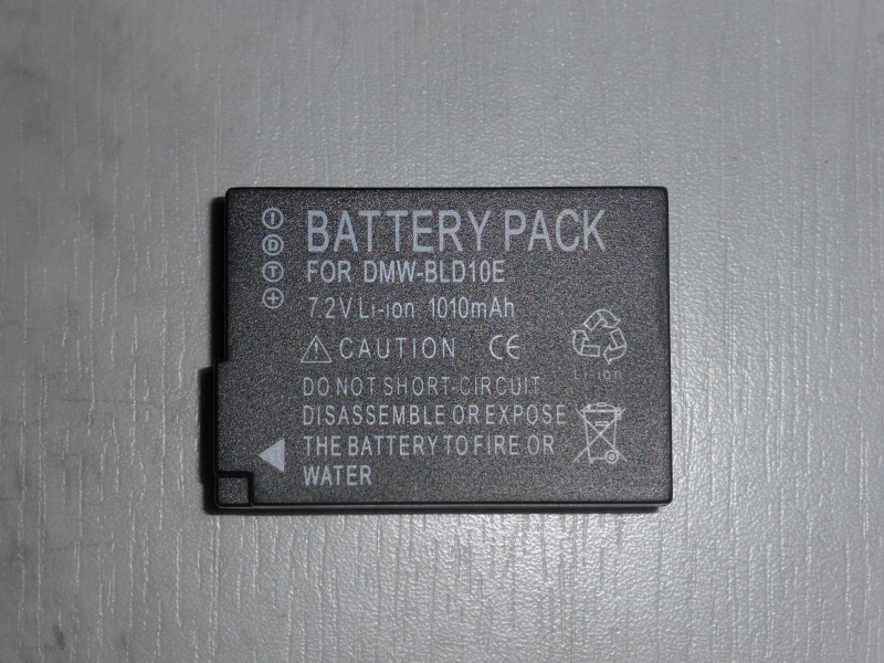 [VDS] Batterie DMW-BLD10E pour GF2, G3 et GX1 P1010115