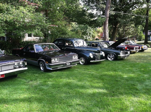 my car hoarder friend has a car show at his house once a year P2910
