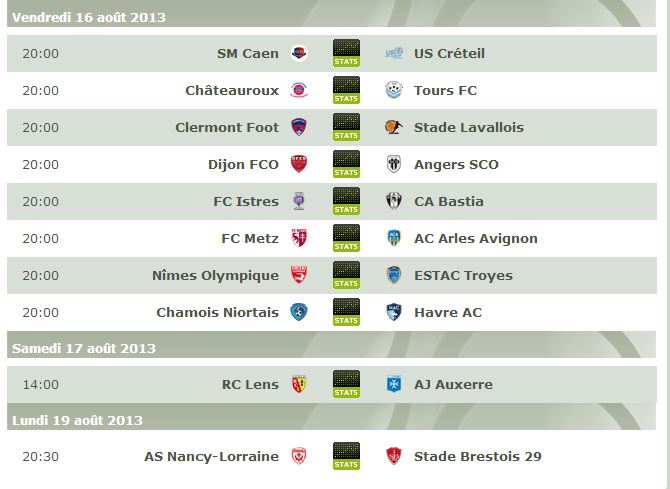 [Ligue 2 - saison 2013/14] 3ème journée Captur11