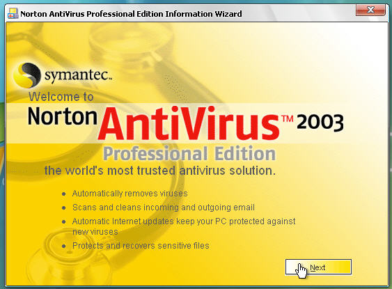 Norton AntiVirus 2003 Professional Edition+ + ( ) 810