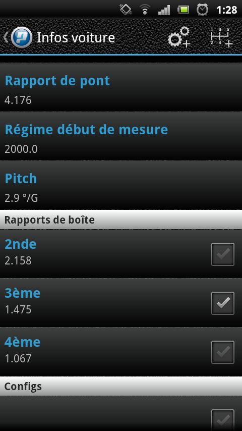 petite application simpas pour nos voitures sur android et ios ! Screen16