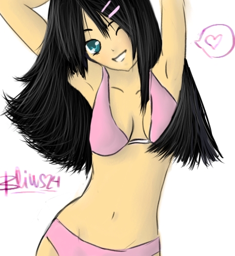 Karojiu! Beautiful girl in bikini! <3 Karoki10