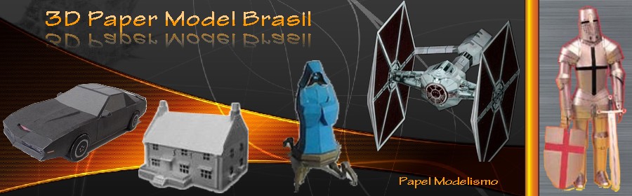 3D Paper Model Brasil