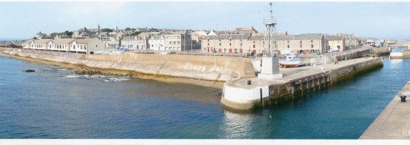 Entrance to Lossiemouth Harbour Attach13