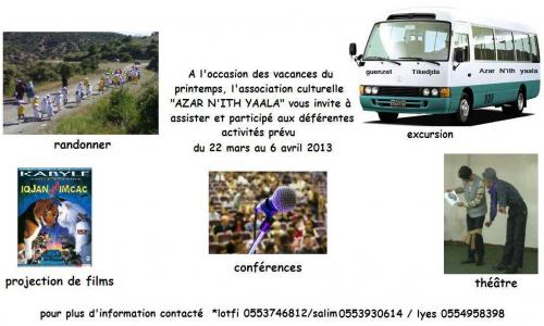 Association "Azar n'ith yaala " et les vacances du printemps 2013 Profil10