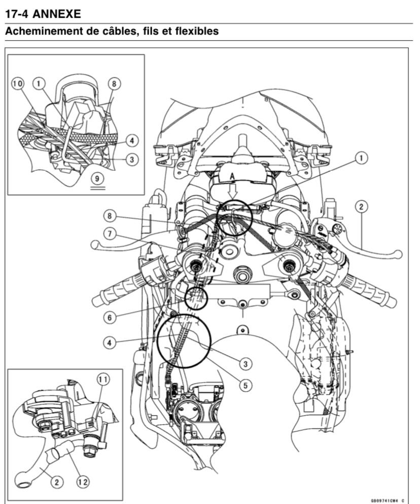 Zx10r 2009 - Par ou passe le câble d'embrayage ?  809f9711