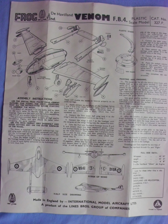 [FROG] De HAVILLAND VENOM FB4 Réf 327P Cimg7512