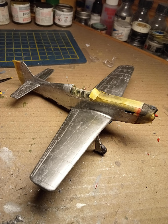 [REVELL] NORTH AMERICAN P51 B MUSTANG modifié en biplace Réf 04137 Img20140