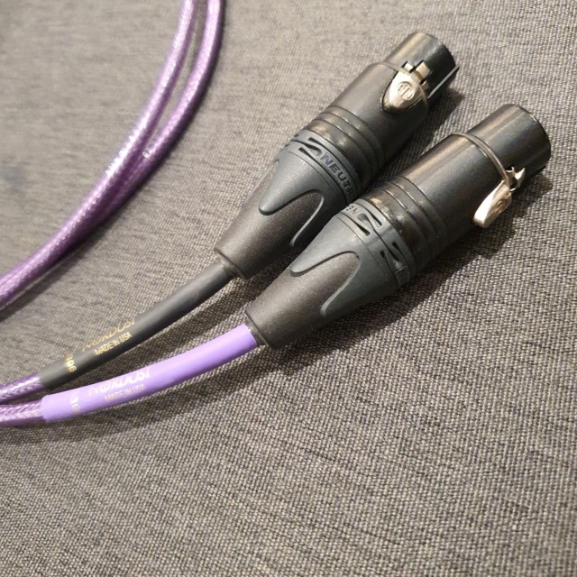 Nordost Purple Flare XLR Interconnect (1m) Used 20220616