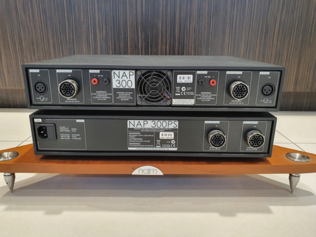 Naim Audio NAP-300 & NAPS300 Power Amp (Used) 2023-032