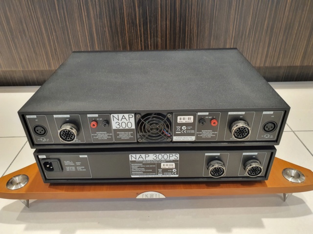 Naim Audio NAP-300 & NAPS300 Power Amp (Used) 2023-034