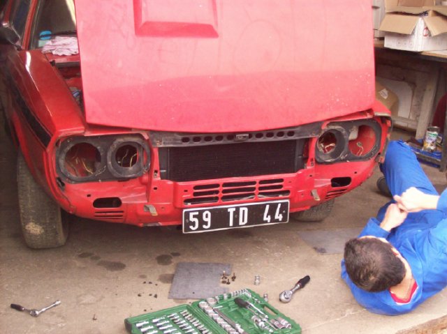 Restauration d'une Renault 17 TL Découvrable de 1973 001311