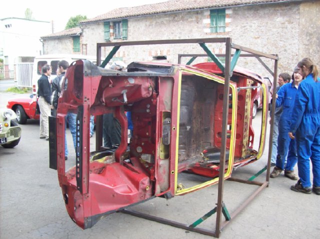  Restauration d'une Renault 17 TL Découvrable de 1973 001910