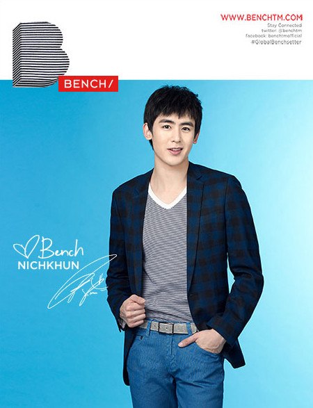 [12.04.13] [PICS] Nichkhun pour la marque Bench 120