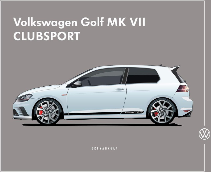 Golf GTI Clubsport (version commerciale !) 1/1 Sche2458