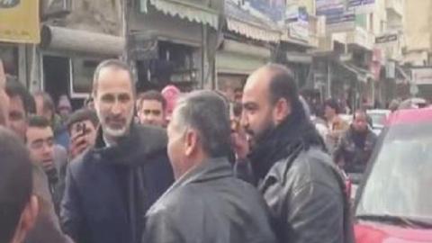 Kreu i opozitës siriane viziton Alepon U186u614