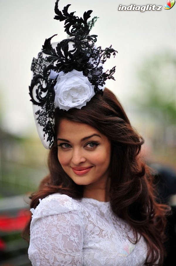 Aishwarya At Royal Ascot's Opening Day Ais20111