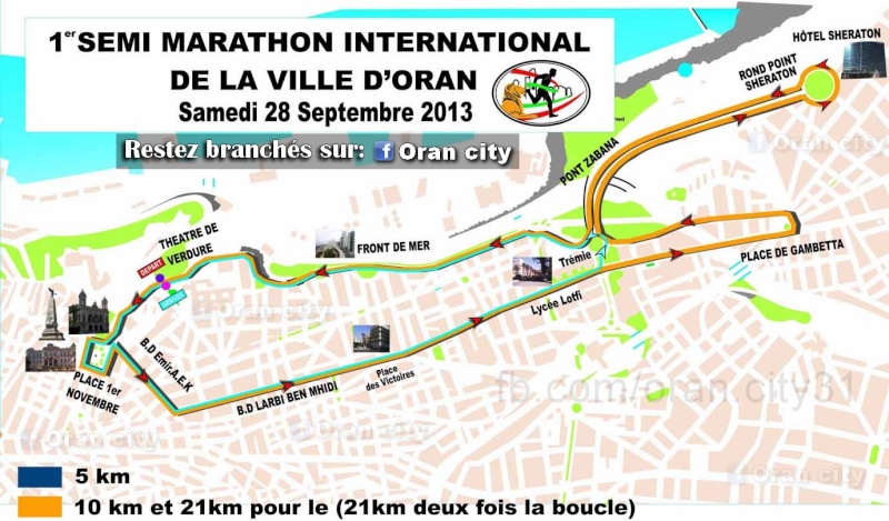 Le premier semi-marathon international en septembre à Oran Parcou10