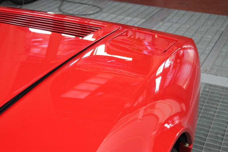 Amato Car Care incontra Ferrari 328 GTS...ritocco per raduno in Svizzera. 2410