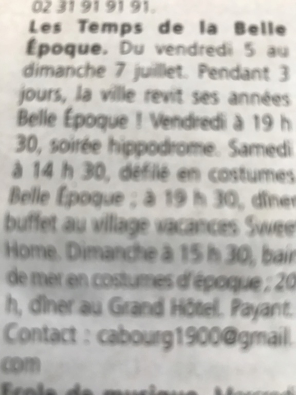 La Presse ,  Cabourg 1900 - Page 2 6004e710