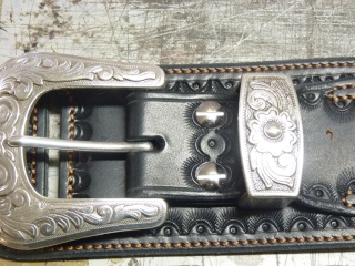 "COWBOY SHOOTING"  HOLSTER PYTHON by SLYE P1110534