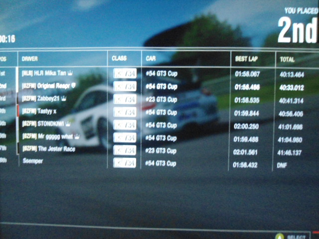 GT3 Cup Car Event. *ROUND 2 @ NORDSCHLEIFFE* Forza $ and 1200 MS points on offer (if lobby is full) to be won! - Page 2 Dsc00413