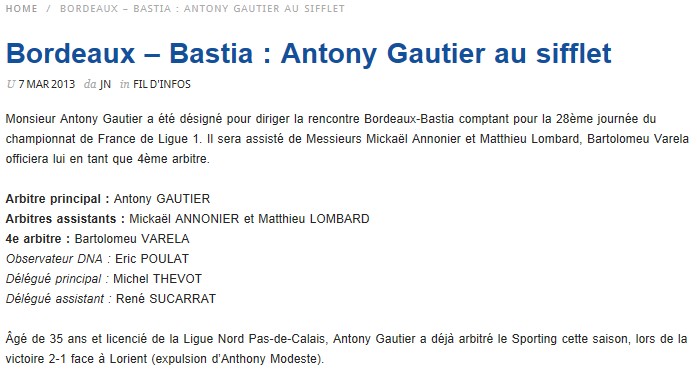 Bordeaux 1-0 Bastia S63