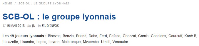 Bastia 4-1 Lyon S86