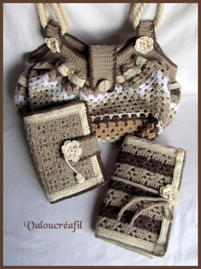 Mon dernier sac boule au crochet, esprit vintage 10r10