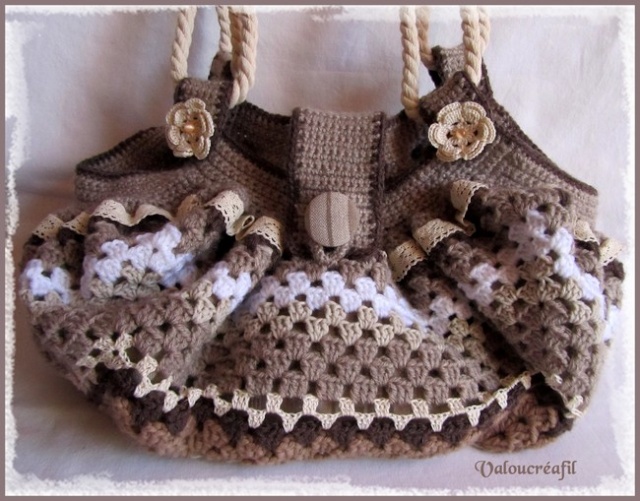 Mon dernier sac boule au crochet, esprit vintage 1r13