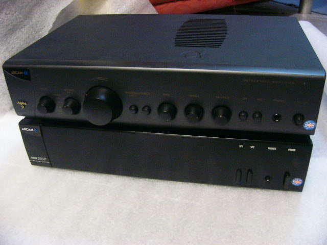 Arcam Delta 290p Power Amp and Alpha 9 Integrated [used]sold P1060910